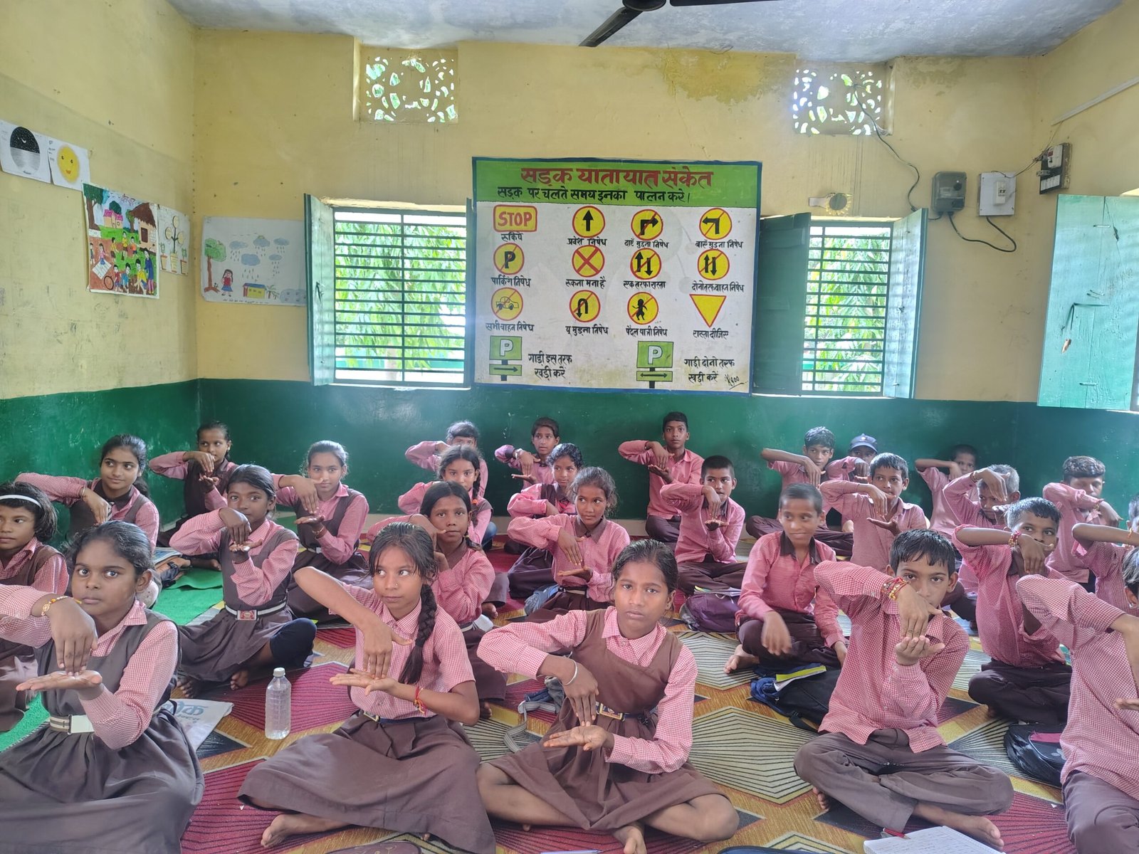 Indian Sign Language learning activity